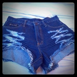 Saturday Night Cut Off Shorts